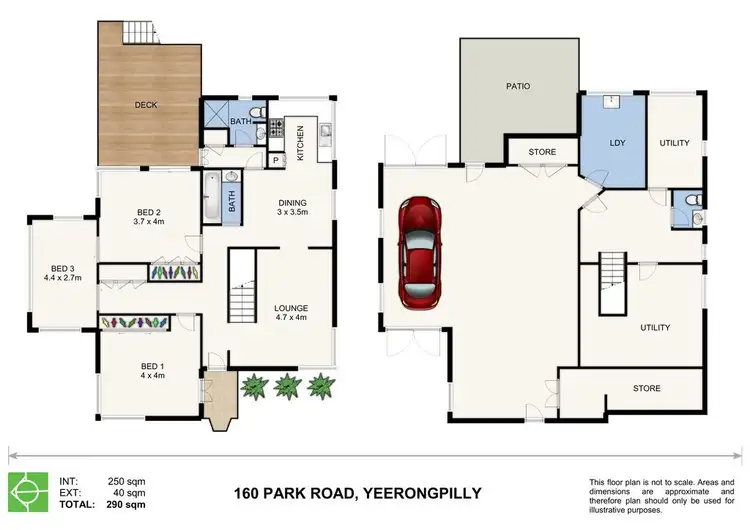 Floorplan of Homely house listing, 160 Park Road, Yeerongpilly QLD 4105
