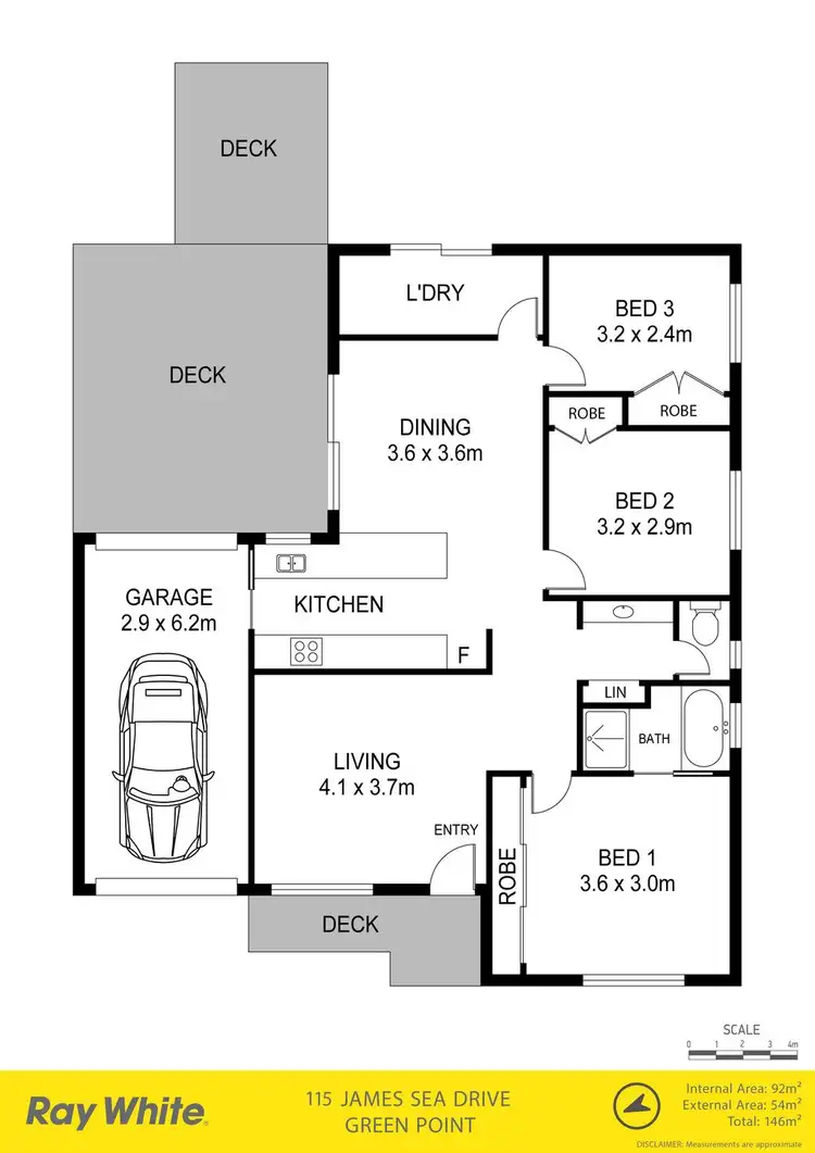 Floorplan of Homely house listing, 115 James Sea Drive, Green Point NSW 2251