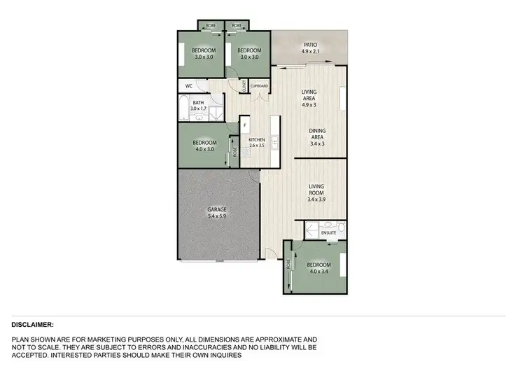 Floorplan of Homely house listing, 41 Severn Crescent, North Lakes QLD 4509
