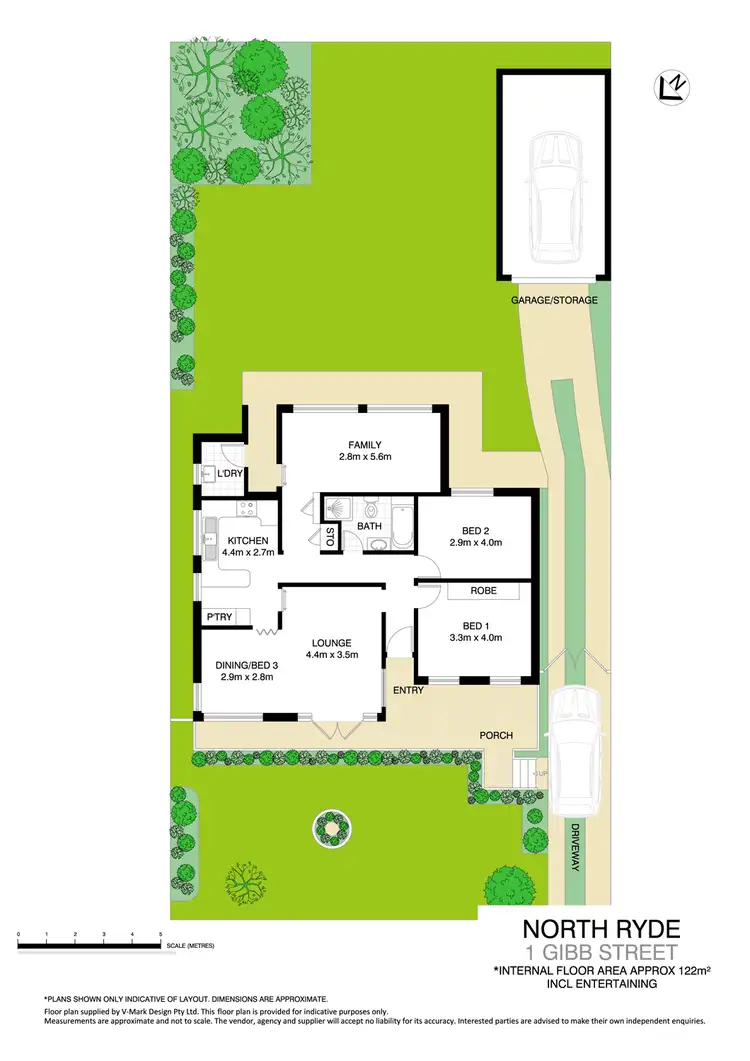 Floorplan of Homely house listing, 1 Gibb Street, North Ryde NSW 2113