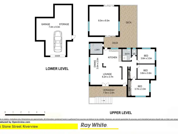 Floorplan of Homely house listing, 6 Slone Street, Riverview QLD 4303