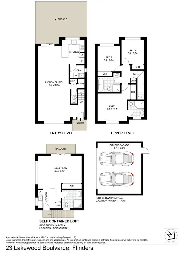 Floorplan of Homely house listing, 23 Lakewood Boulevard, Flinders NSW 2529