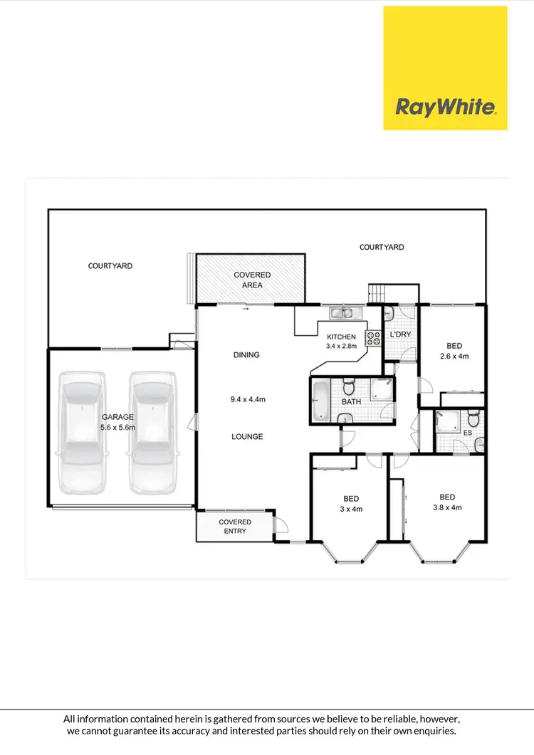 Floorplan of Homely villa listing, 2/83 Letitia Street, Oatley NSW 2223