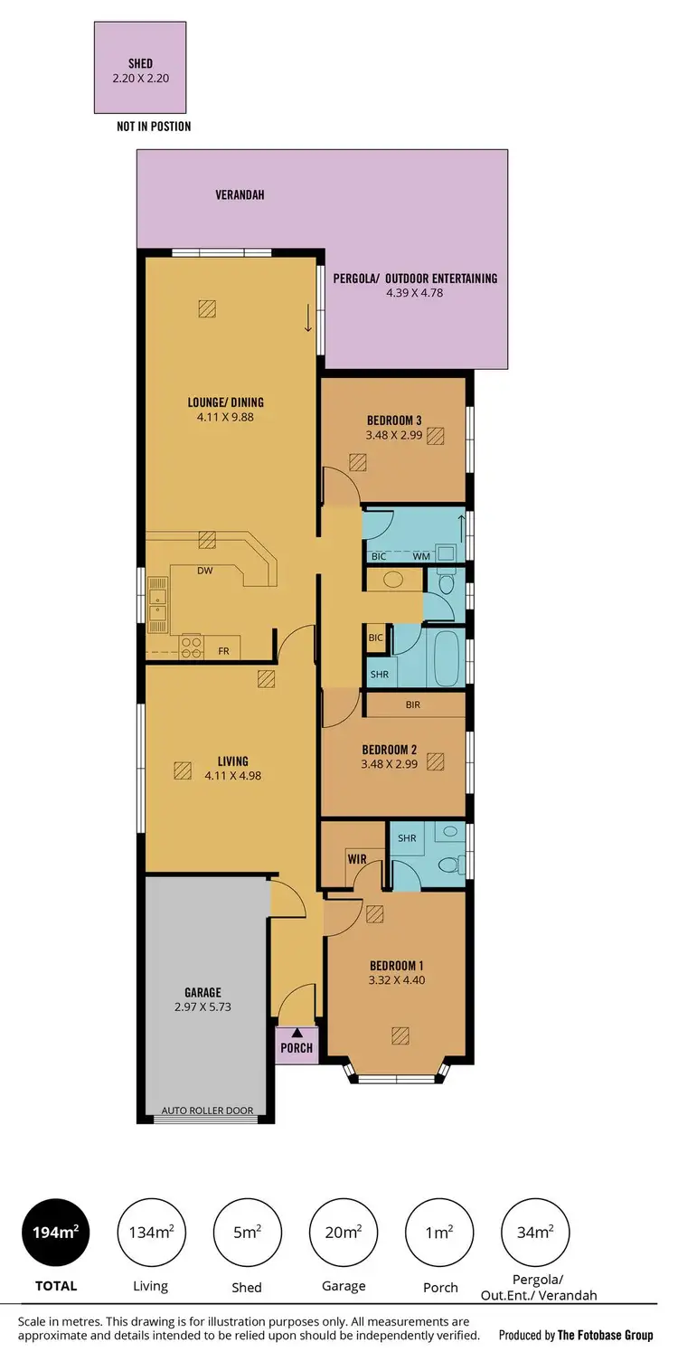 Floorplan of Homely house listing, 15 Pritchard Court, Camden Park SA 5038
