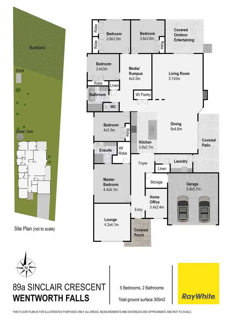 Floorplan of Homely house listing, 89A Sinclair Crescent, Wentworth Falls NSW 2782