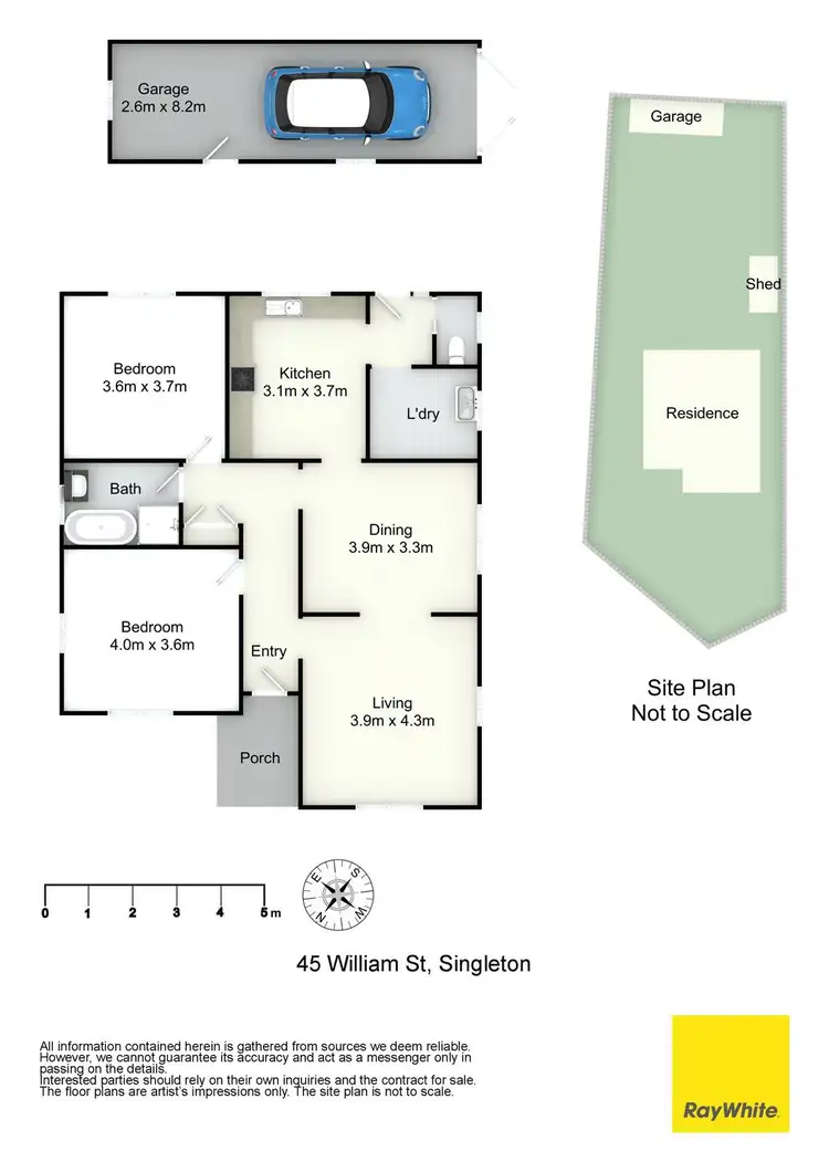 Floorplan of Homely house listing, 45 William Street, Singleton NSW 2330
