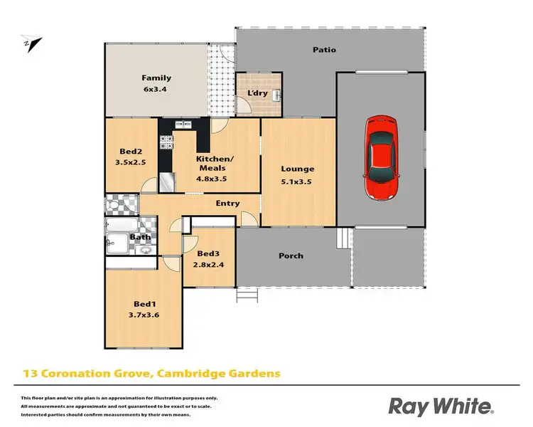 Floorplan of Homely house listing, 13 Coronation Grove, Cambridge Gardens NSW 2747