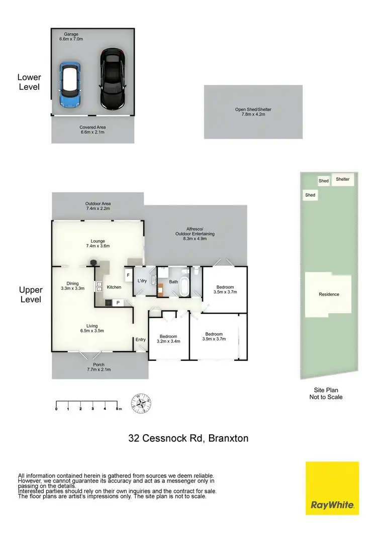 Floorplan of Homely house listing, 32 Cessnock Road, Branxton NSW 2335
