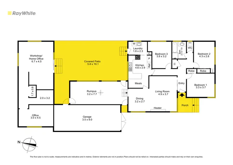 Floorplan of Homely house listing, 28 Curtin Avenue, Lalor VIC 3075