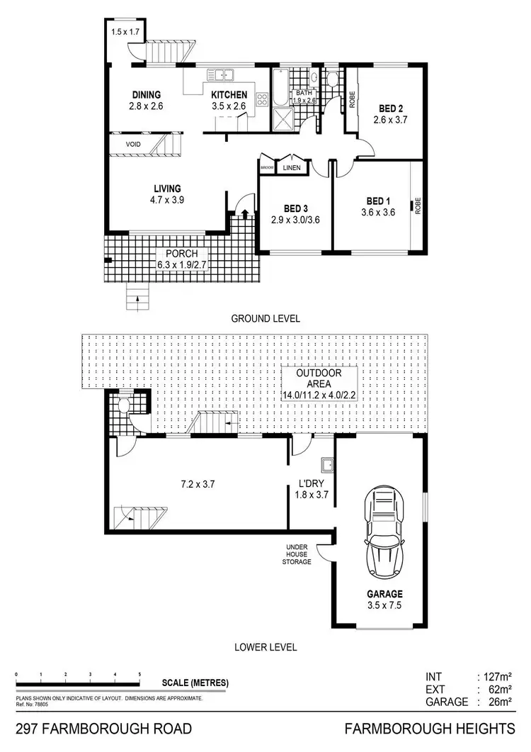 Floorplan of Homely house listing, 297 Farmborough Road, Farmborough Heights NSW 2526