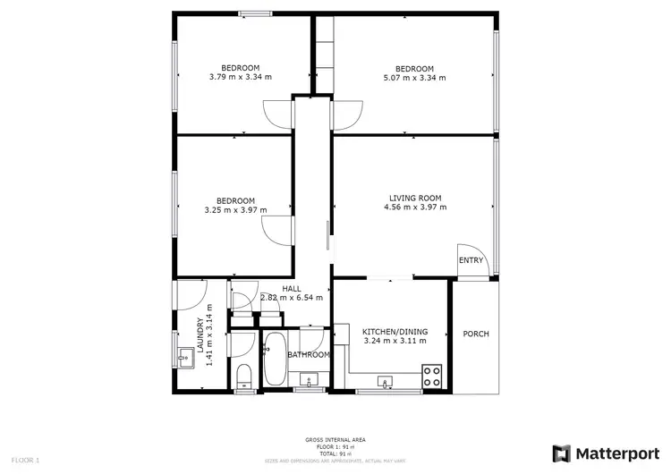 Floorplan of Homely house listing, 4 McAdam Court, Swan Hill VIC 3585