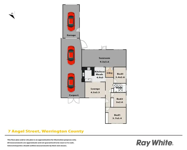 Floorplan of Homely house listing, 7 Angel Street, Werrington County NSW 2747