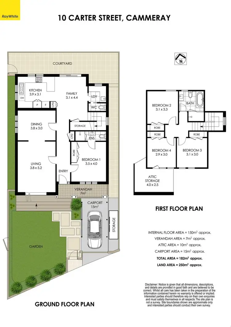Floorplan of Homely house listing, 10 Carter Street, Cammeray NSW 2062