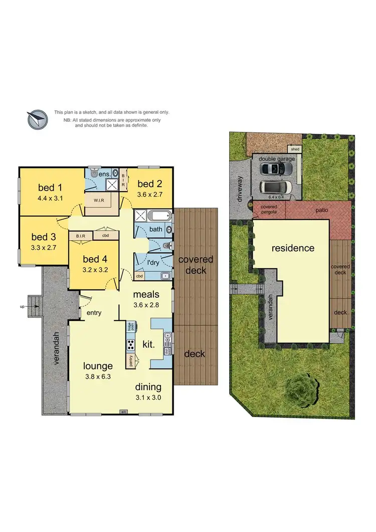 Floorplan of Homely house listing, 8 Carcoola Road, Ringwood East VIC 3135