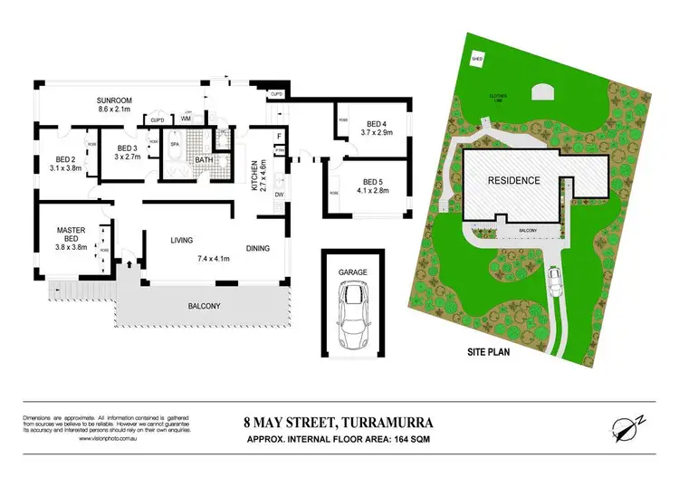 Floorplan of Homely house listing, 8 May Street, Turramurra NSW 2074