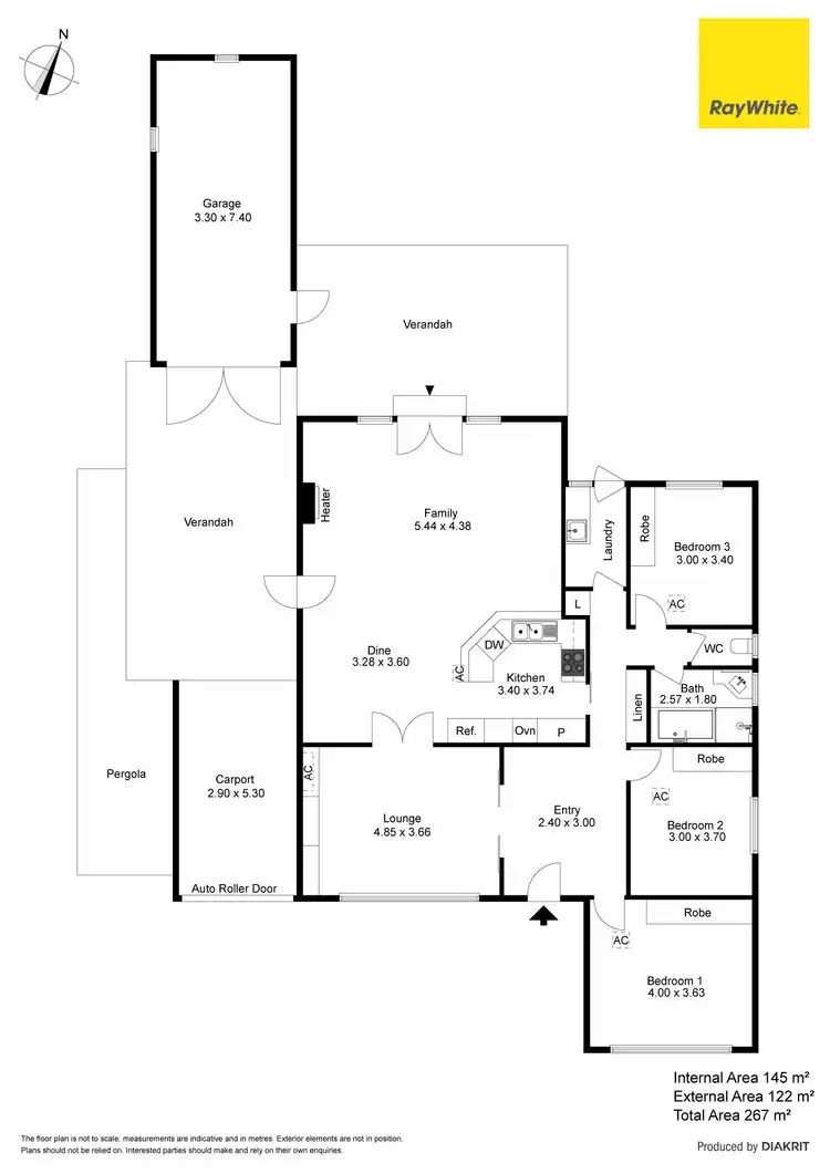Floorplan of Homely house listing, 17 Allendale Avenue, Novar Gardens SA 5040