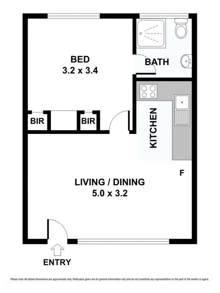 Floorplan of Homely apartment listing, 15/9 South Terrace, Clifton Hill VIC 3068