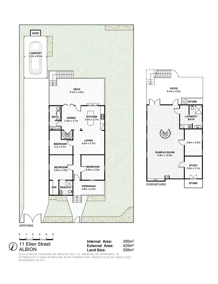 Floorplan of Homely house listing, 11 Ellen Street, Albion QLD 4010