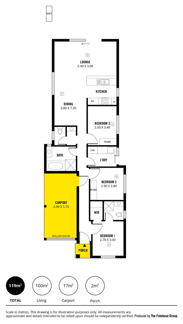 Floorplan of Homely house listing, 16a Liberman Road, Para Hills SA 5096