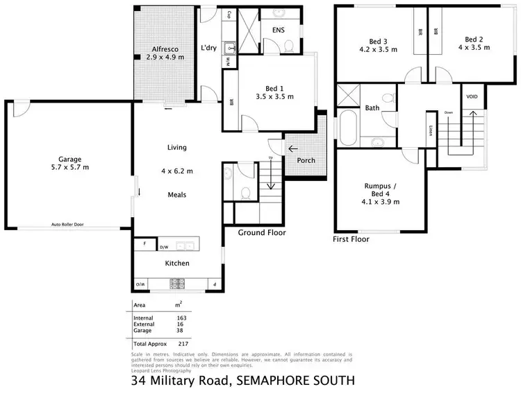 Floorplan of Homely house listing, 34 Military Road, Semaphore South SA 5019