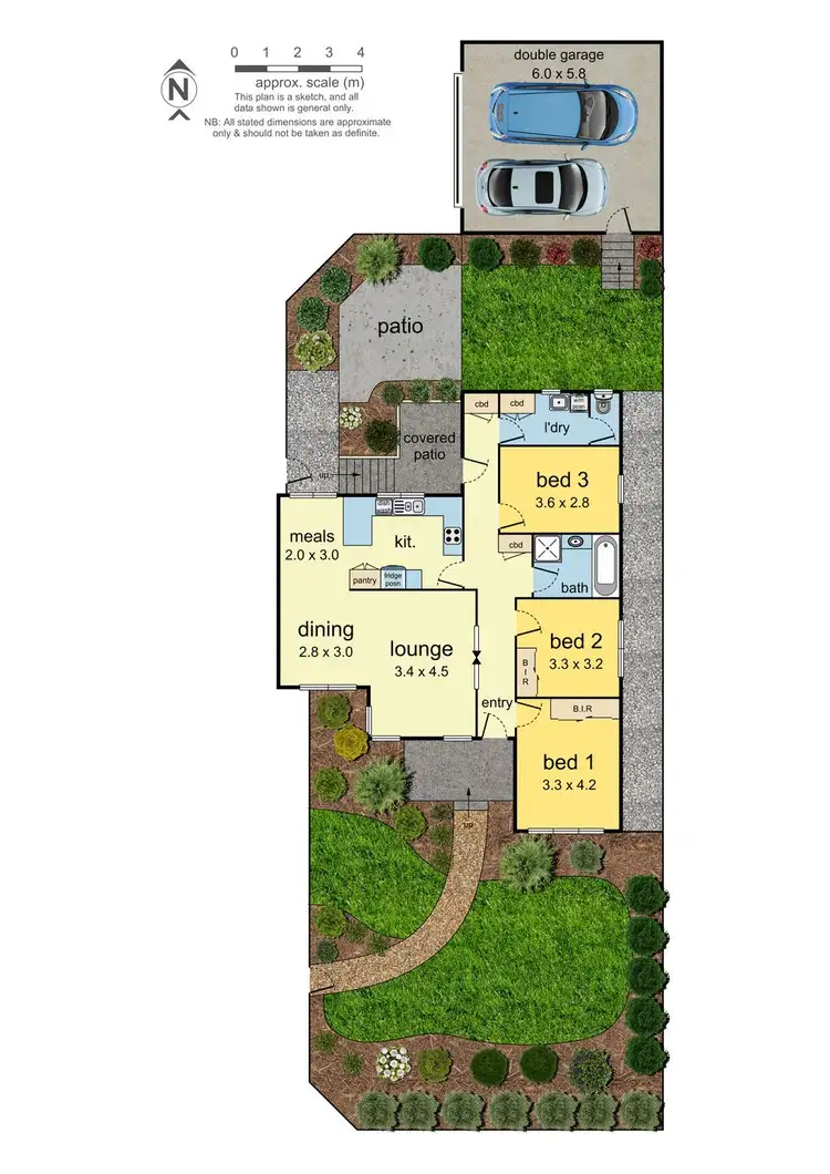 Floorplan of Homely unit listing, 1/39 Orient Avenue, Mitcham VIC 3132