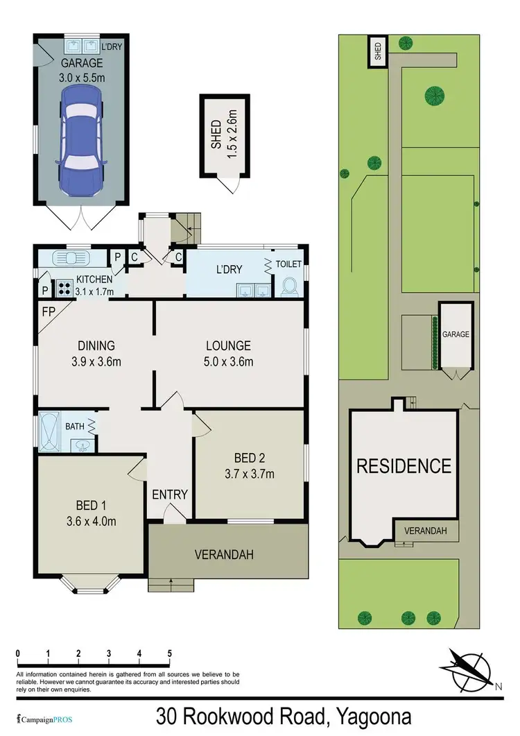 Floorplan of Homely house listing, 30 Rookwood Road, Yagoona NSW 2199