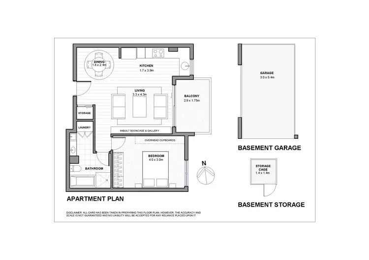 Floorplan of Homely apartment listing, 19D/5-29 Wandella Road, Miranda NSW 2228