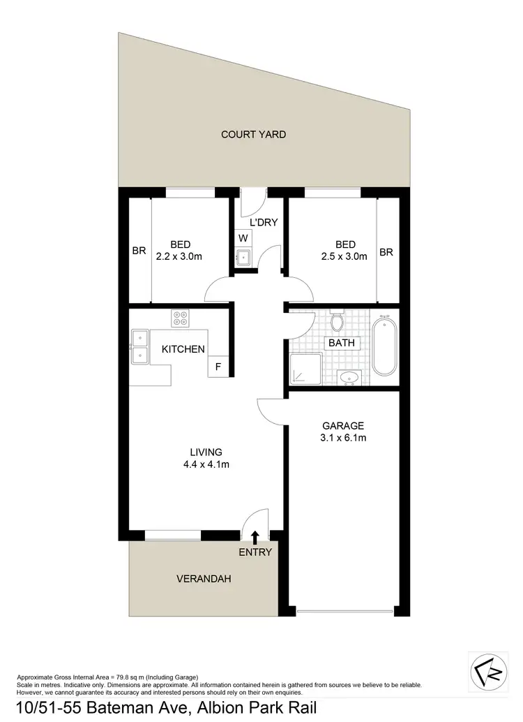 Floorplan of Homely villa listing, 10/51-55 Bateman Avenue, Albion Park Rail NSW 2527