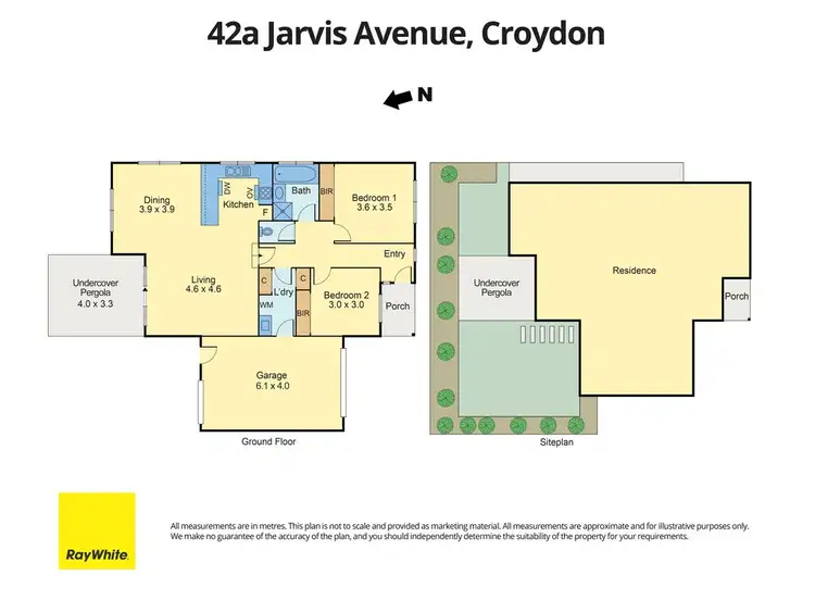 Floorplan of Homely house listing, 42a Jarvis Avenue, Croydon VIC 3136