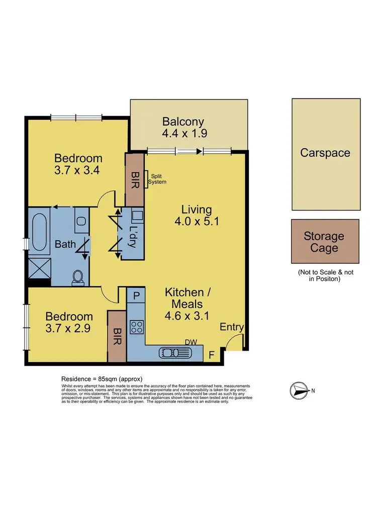 Floorplan of Homely apartment listing, 14/7-9 Archibald Street, Box Hill VIC 3128