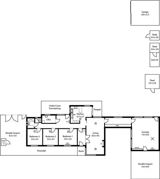 Floorplan of Homely house listing, 35 Salisbury Highway, Salisbury SA 5108