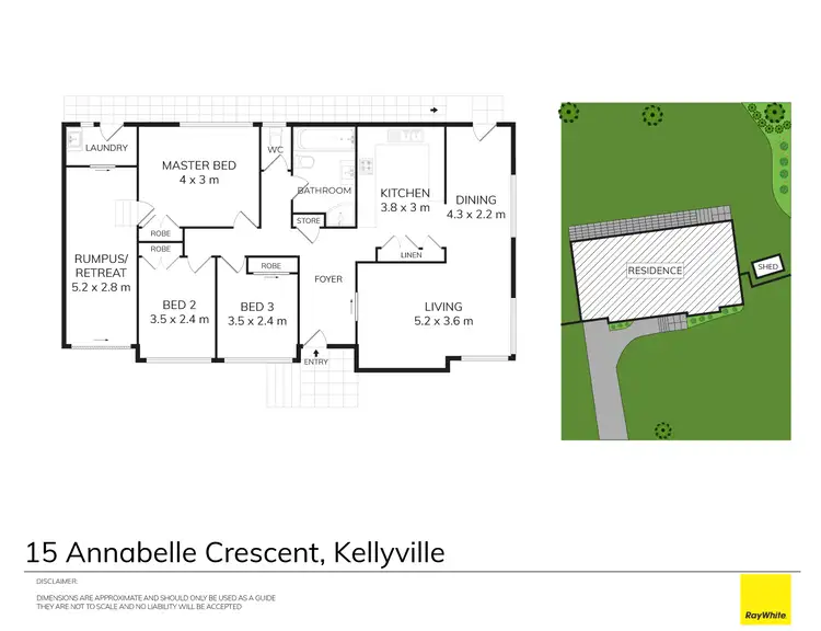 Floorplan of Homely house listing, 15 Annabelle Crescent, Kellyville NSW 2155