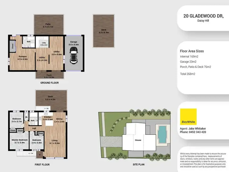 Floorplan of Homely house listing, 20 Gladewood Drive, Daisy Hill QLD 4127