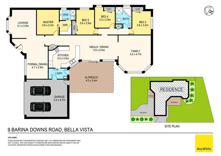 Floorplan of Homely house listing, 9 Barina Downs Road, Bella Vista NSW 2153