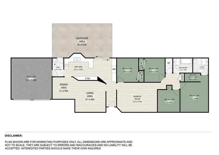 Floorplan of Homely house listing, 11 Bramble Close, Warner QLD 4500