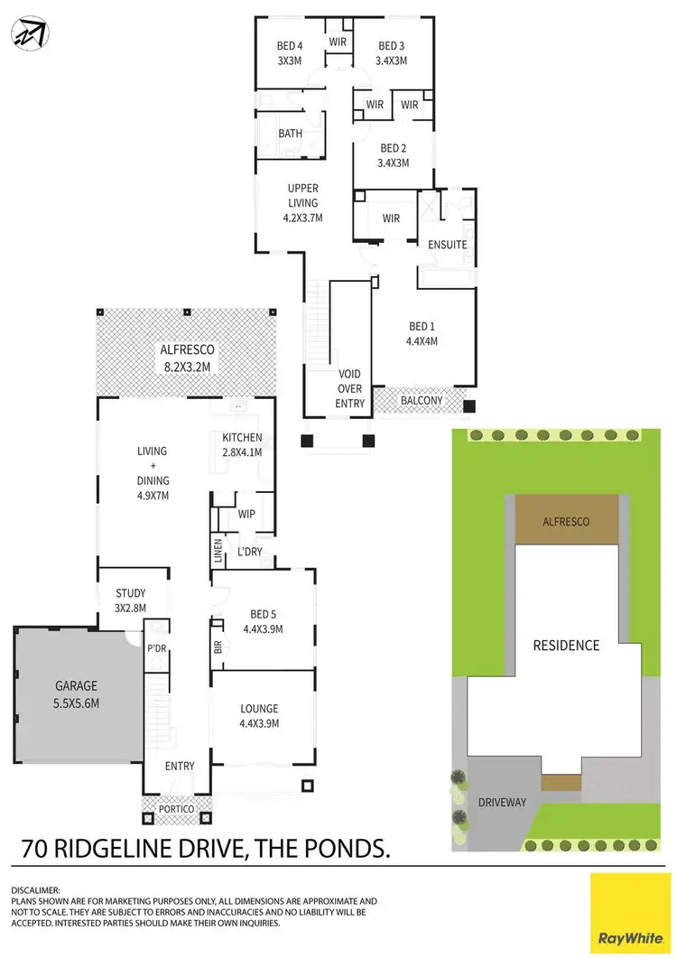 Floorplan of Homely house listing, 70 Ridgeline Drive, The Ponds NSW 2769