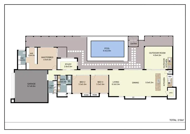 Floorplan of Homely house listing, Address available on request