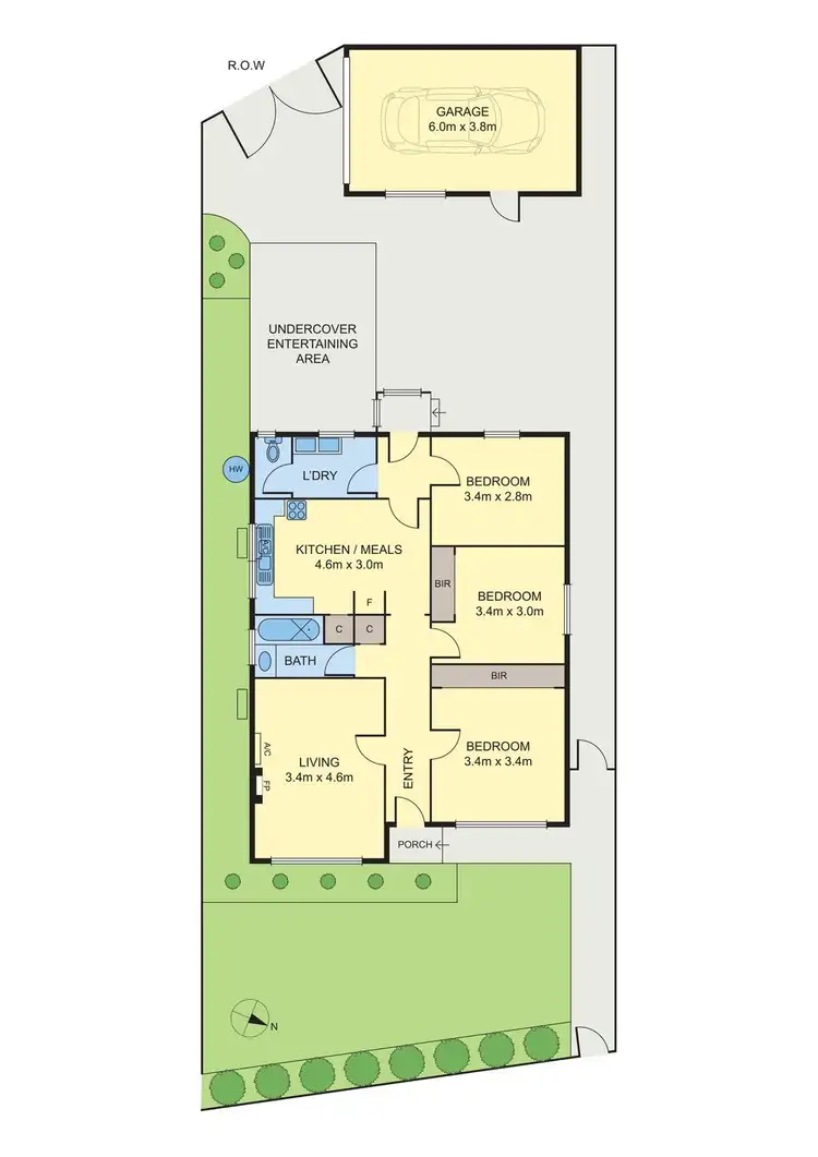 Floorplan of Homely house listing, 901 Sydney Road, Coburg North VIC 3058