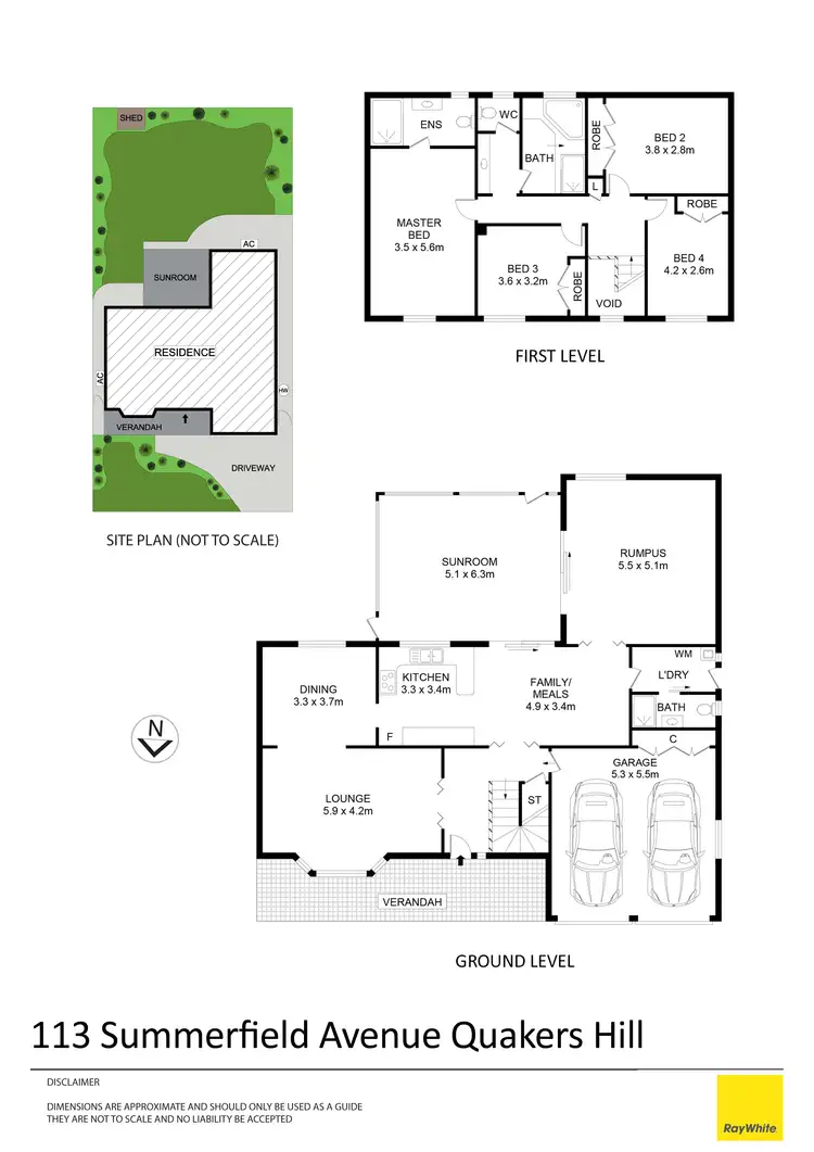 Floorplan of Homely house listing, 113 Summerfield Avenue, Quakers Hill NSW 2763