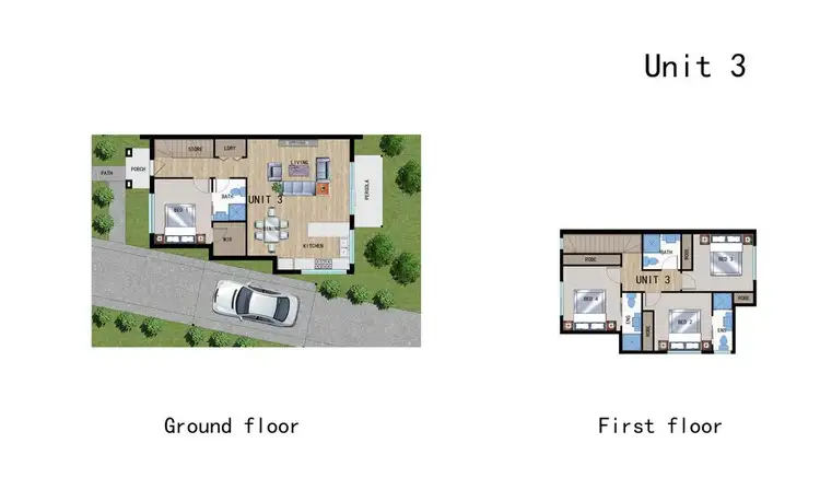 Floorplan of Homely townhouse listing, 3/20 Wandoo Avenue, Clarinda VIC 3169