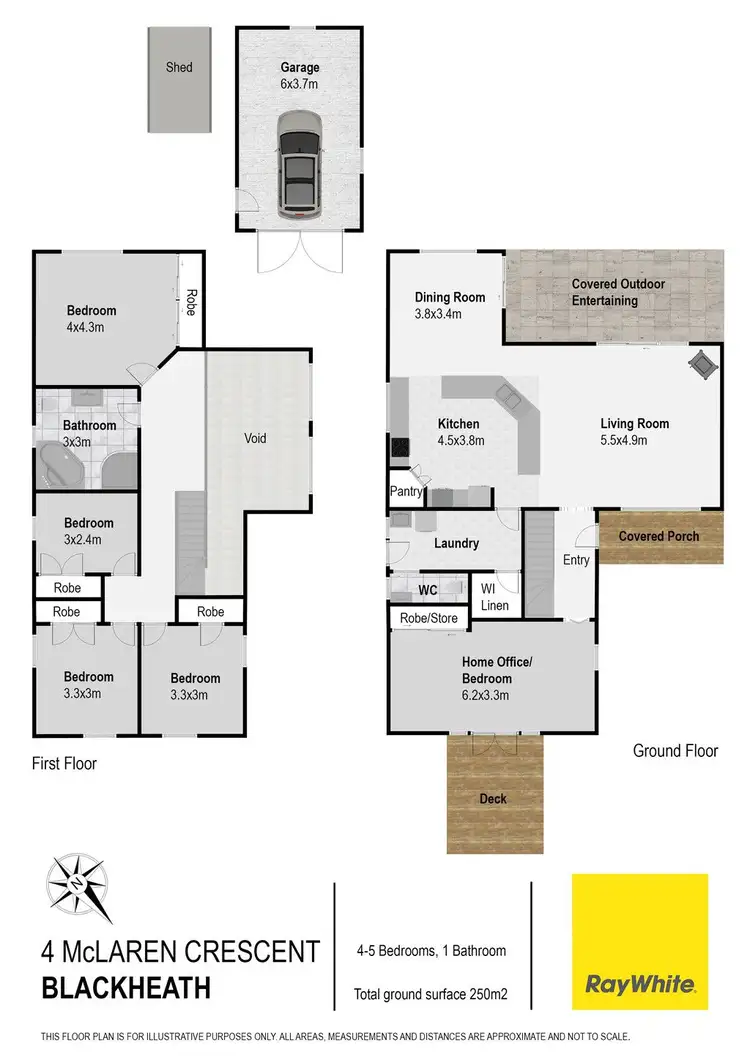 Floorplan of Homely house listing, 4 Mclaren Crescent, Blackheath NSW 2785