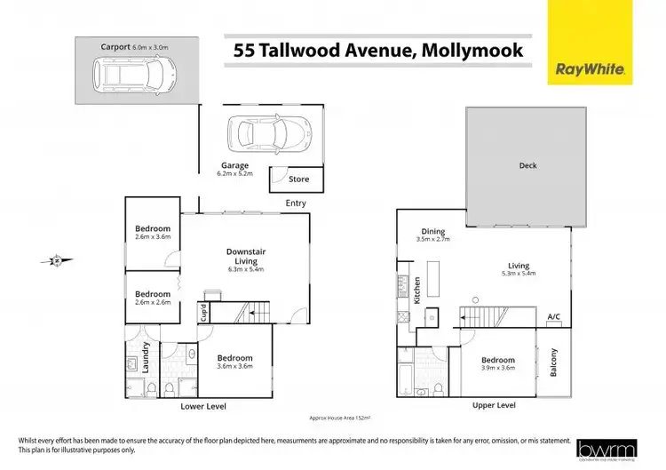Floorplan of Homely house listing, 55 Tallwood Avenue, Mollymook Beach NSW 2539