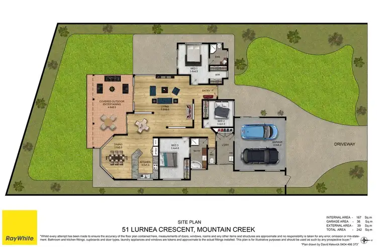 Floorplan of Homely house listing, 51 Lurnea Crescent, Mountain Creek QLD 4557