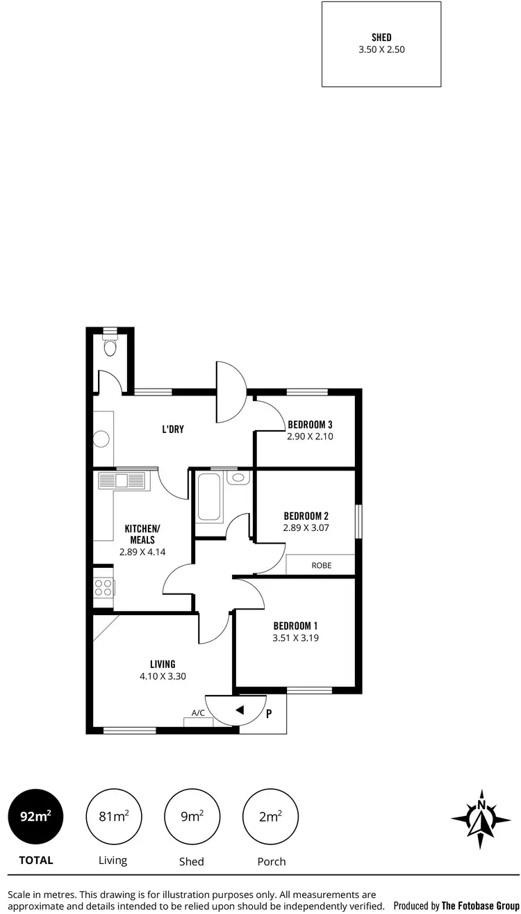 Floorplan of Homely house listing, 16 Foote Avenue, Kilburn SA 5084
