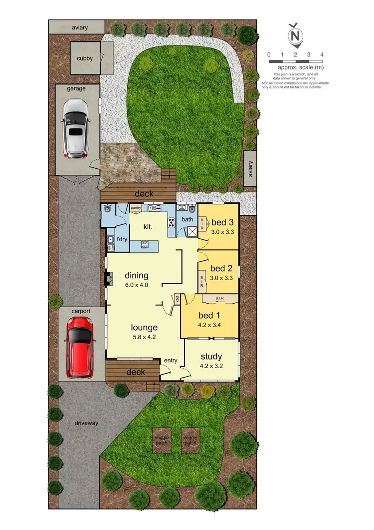 Floorplan of Homely house listing, 1 Cherry Orchard Rise, Box Hill North VIC 3129