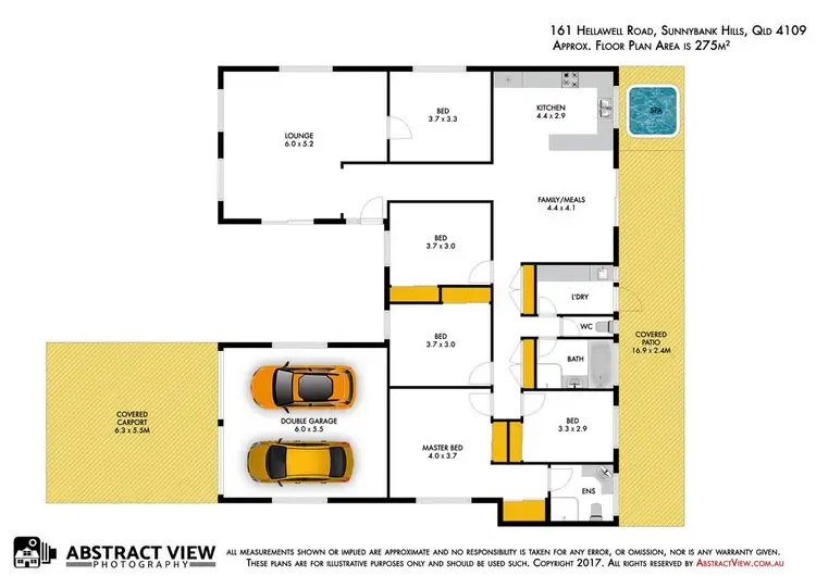 Floorplan of Homely house listing, 161 Hellawell Road, Sunnybank Hills QLD 4109