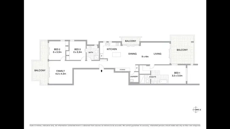 Floorplan of Homely unit listing, Unit 36/34 Queen Street, Kings Beach QLD 4551