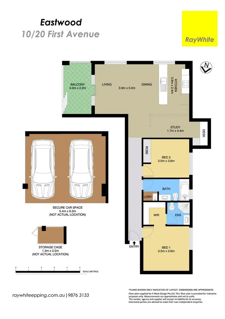 Floorplan of Homely apartment listing, 10/20 First Avenue, Eastwood NSW 2122