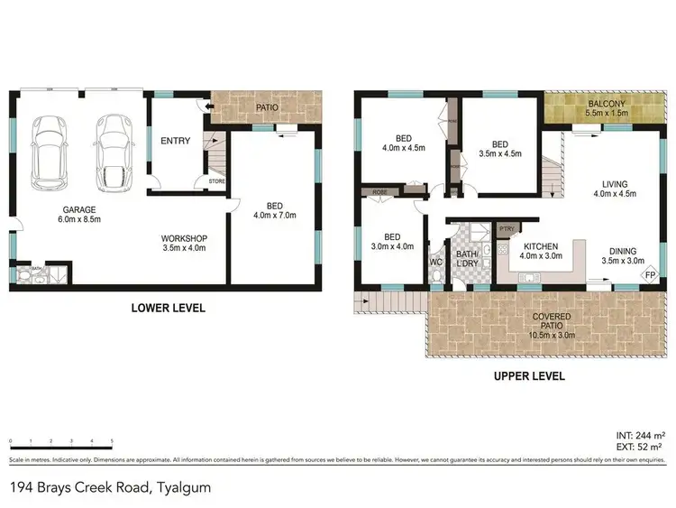 Floorplan of Homely rural property listing, 194 Brays Creek Road, Tyalgum NSW 2484