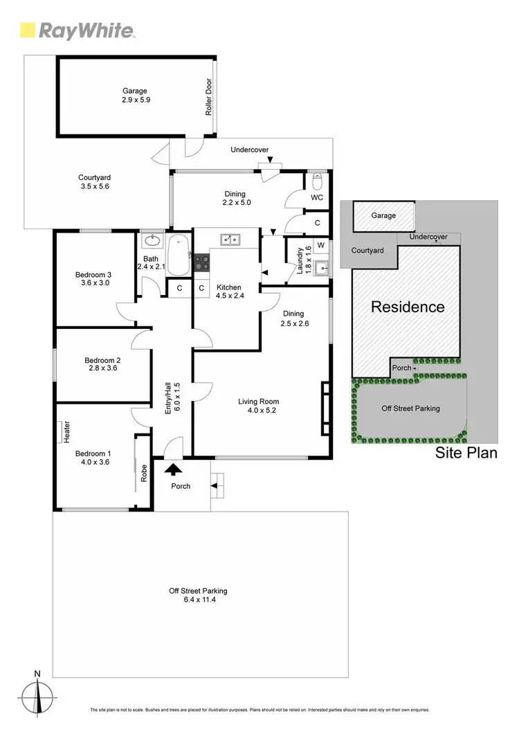 Floorplan of Homely unit listing, 1/39 Margaret Street, Clayton VIC 3168